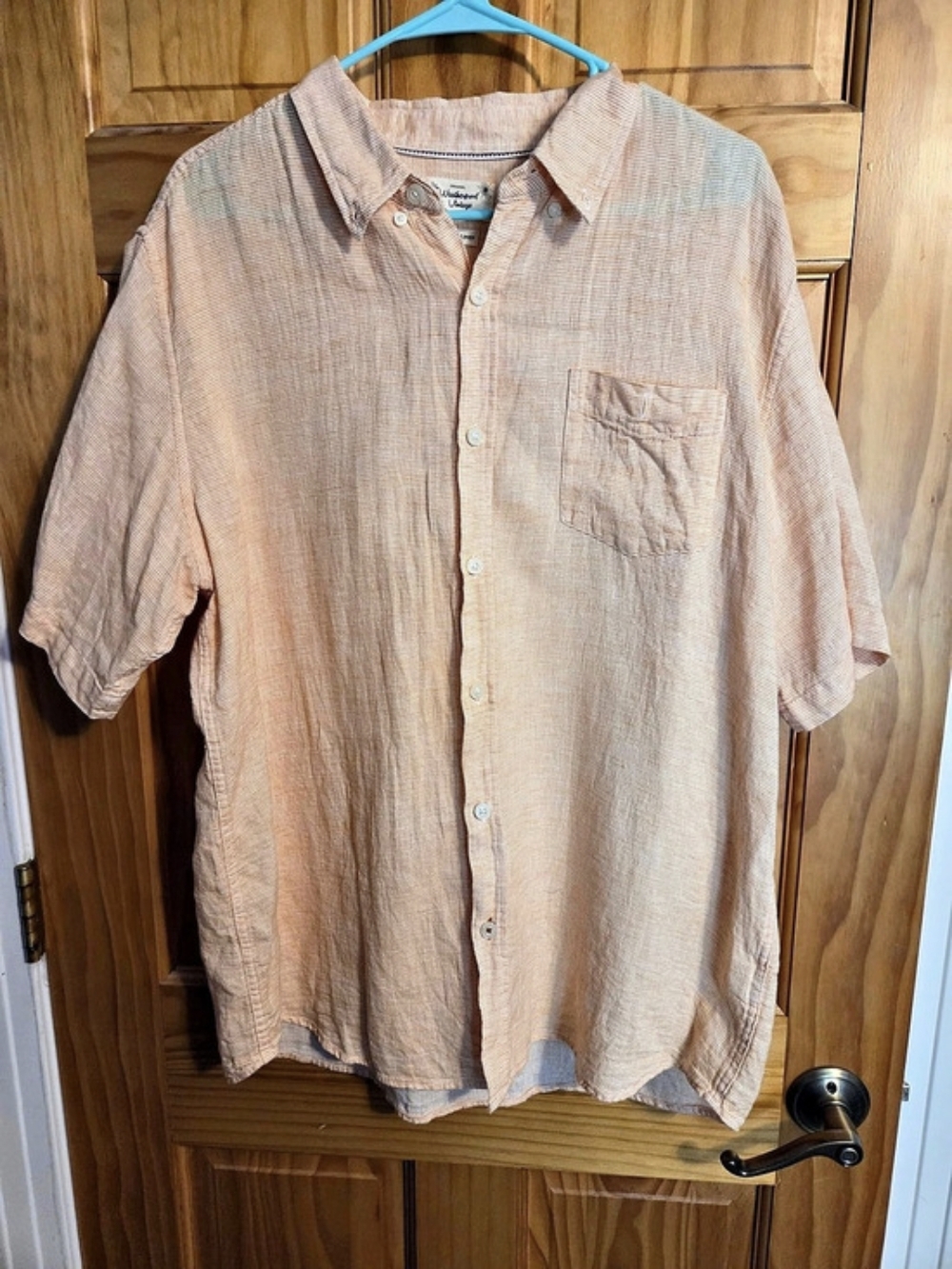 Weatherproof Vintage Original Weatherproof Vintage Striped Linen Shirt Size XL